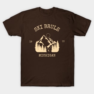 SKI BRULE MICHIGAN T-Shirt